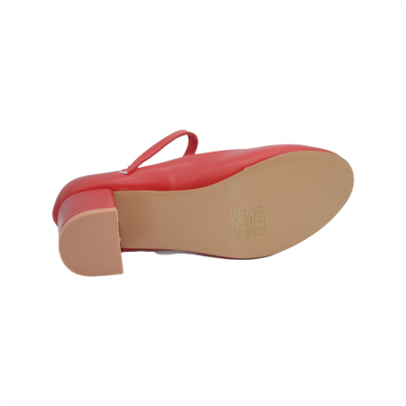 Pantofi cu toc pentru fete MRS M1309,Rosu [1]