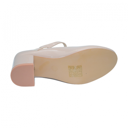 Pantofi cu toc pentru fete MRS R1532, Bej [1]