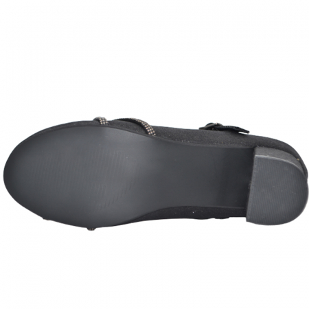Pantofi cu toc pentru fete MRS M1541, Negru [3]
