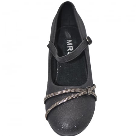 Pantofi cu toc pentru fete MRS M1541, Negru [2]