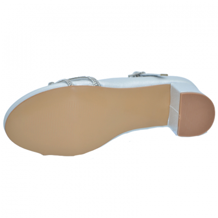 Pantofi cu toc pentru fete MRS M1539AR, Argintiu [3]