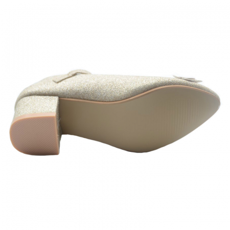 Pantofi cu toc pentru fete MRS M37-9A-32, Auriu [1]