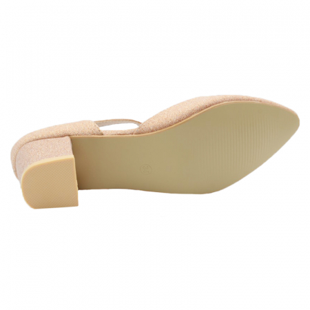 Pantofi cu toc pentru fete MRS M707-7-33, Roz [1]