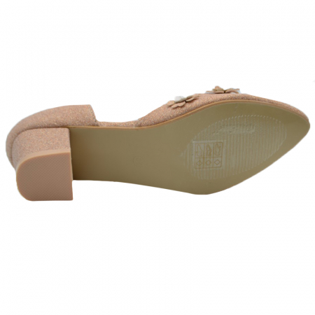 Pantofi cu toc pentru fete MRS R7070-4-30, Roz [2]