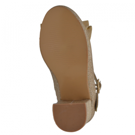 Pantofi cu toc pentru fete MRS R1538, Auriu [3]