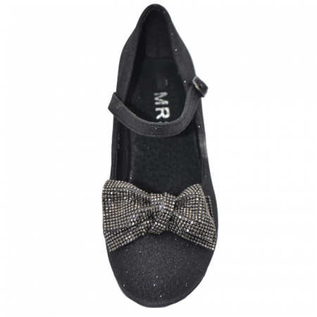 Pantofi cu toc pentru fete MRS R1538N, Negru [2]