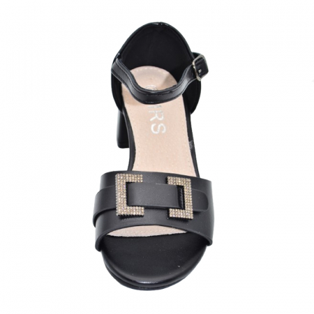 Sandale cu toc pentru fete MRS R-1052, Negru [1]