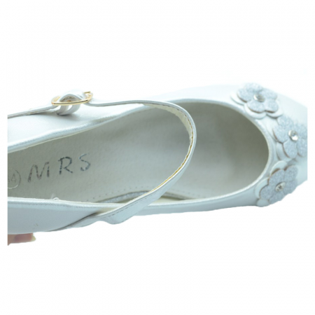 Pantofi cu toc pentru fete MRS R1515-24, Argintiu [2]