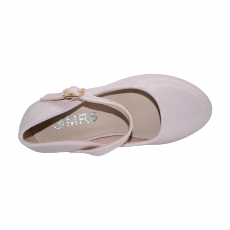 Pantofi cu toc pentru fete MRS R1532-2, Roz [3]