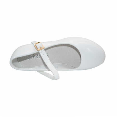 Pantofi cu toc pentru fete MRS R1532-1, Alb [3]