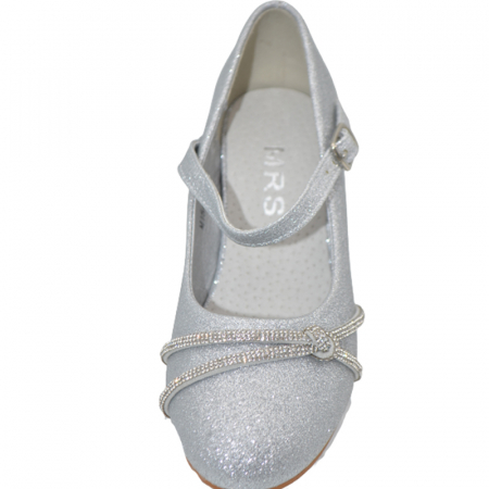 Pantofi cu toc pentru fete MRS M1541A, Argintiu [2]