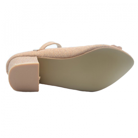 Pantofi cu toc pentru fete MRS R37-9R-30, Roz [2]
