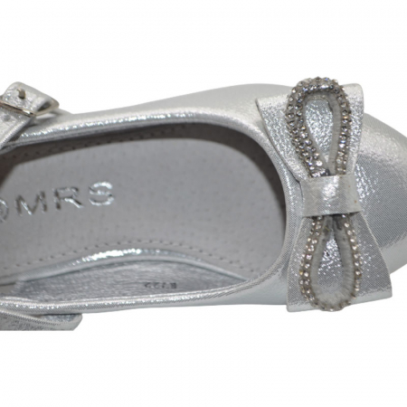 Pantofi cu toc pentru fete MRS R722-A, Argintiu [2]