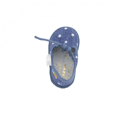 Pantofi din panza pentru baieti Nazo 013-BB-25, Albastru [2]