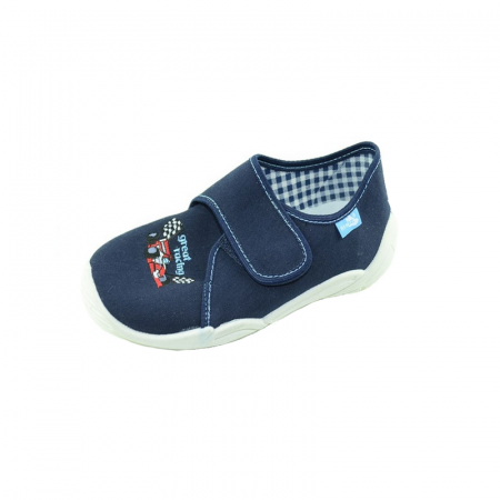 Tenisi baieti - Pantofi din panza pentru baieti Renbut RBTB15-34, Bleumarin