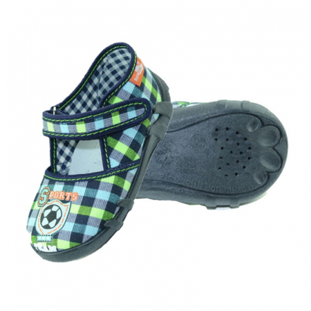 Pantofi din panza pentru baieti Renbut RBTB20-19, Verde [1]