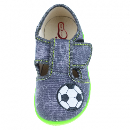 Pantofi din panza pentru baieti 3F F3-23-30, Albastru [1]