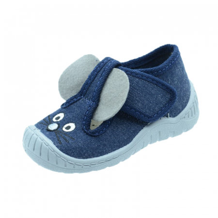 Tenisi baieti - Pantofi din panza pentru baieti 3F F3-8-19, Albastru