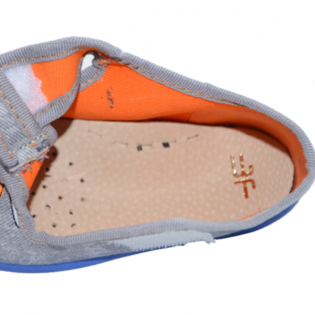 Pantofi din panza pentru baieti 3F F3-G6, Gri [3]