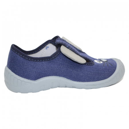 Pantofi din panza pentru baieti 3F F3-G7, Bleumarin [1]