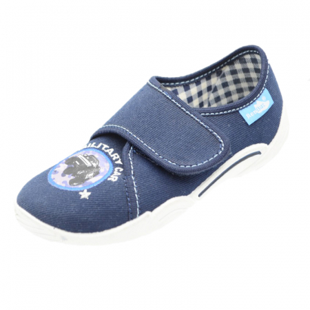 Tenisi baieti - Pantofi din panza pentru baieti Renbut RBTB19B-31, Bleumarin