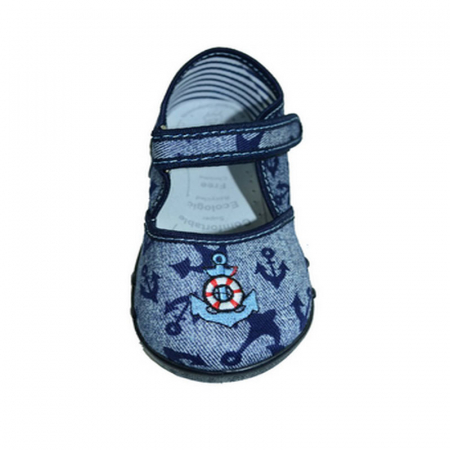 Pantofi din panza pentru baieti Renbut RBTB25A-25, Albastru [1]