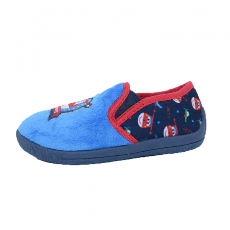 Incaltaminte baieti - Pantofi din panza pentru baieti Sun City Super Wings HQ47031-30, Albastru