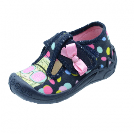 Tenisi fete - Pantofi din panza pentru fete 3F F3-7-19, Multicolor