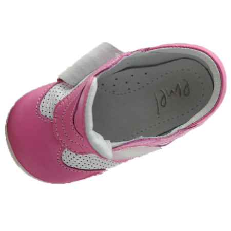 Pantofi din piele pentru fete Emel EML-1-21, Roz [4]