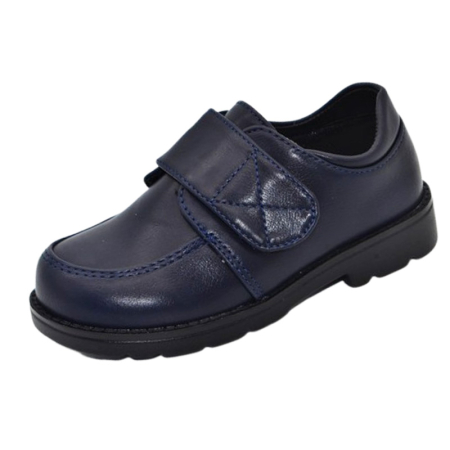 Pantofi eleganti baieti - Pantofi ortopedici, eleganti, cu scai, pentru baieti, MRS R03B-25, Bleumarin