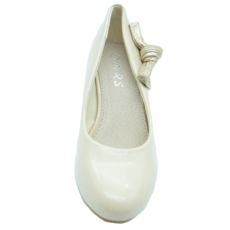 Pantofi eleganti cu toc pentru fete MRS M1291BE-31, Bej [2]
