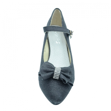 Pantofi eleganti cu toc pentru fete MRS M1501N-32, Negru [2]