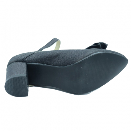 Pantofi eleganti cu toc pentru fete MRS M1501N-32, Negru [1]