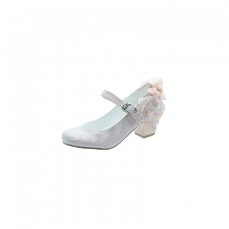 crawl methane Push Pantofi eleganti cu toc pentru fete MiniWomen PCSM-M9, Roz, 32