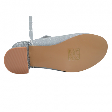 Pantofi eleganti cu toc pentru fete MRS M1503-31, Argintiu [2]
