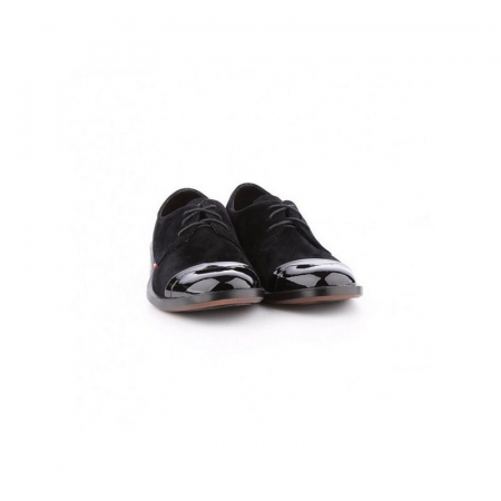 Pantofi eleganti pentru baieti EMEL E E 2059-29, Negru [2]