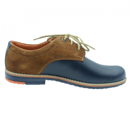 Pantofi eleganti pentru baieti Moskala 127-31, Bleumarin [1]