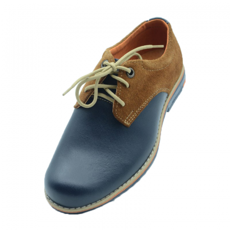 Pantofi eleganti pentru baieti Moskala 127-31, Bleumarin [2]