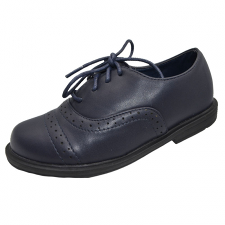 Pantofi eleganti baieti - Pantofi ortopedici eleganti pentru baieti MRS 1524, Bleumarin