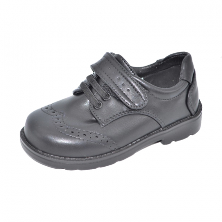 Pantofi eleganti baieti - Pantofi eleganti pentru baieti MRS R10, Negru