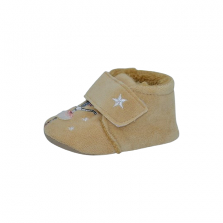 Botosei bebelusi - Pantofi imblaniti pentru bebelusi, Mini Junior, PNTF-MJ10, Bej