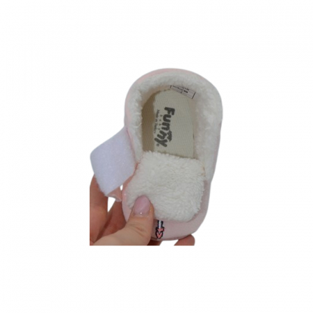 Pantofi imblaniti pentru bebelusi, Mini Junior, PNTF-MJ8, Coral [3]