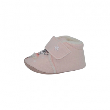 Botosei bebelusi - Pantofi imblaniti pentru bebelusi, Mini Junior, PNTF-MJ8, Coral