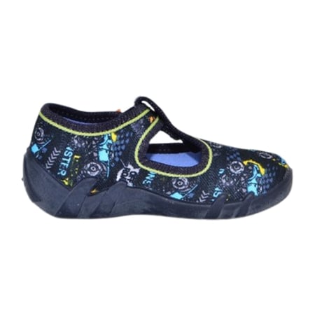 Pantofi ortopedici, din panza, pentru baieti, Renbut RNN-0810B, Bleumarin [1]