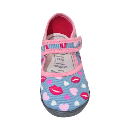 Pantofi ortopedici, din panza, pentru fete, Renbut RNN-0810R-22, Roz [3]