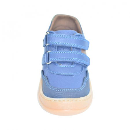 Pantofi ortopedici din piele, cu talpa flexibila, pentru baieti Small Foot, SB1908A2, Albastru [1]