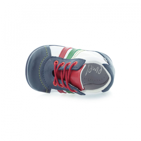 Ghete ortopedice din piele pentru baieti Emel E E 1468-5-23, Alb [3]