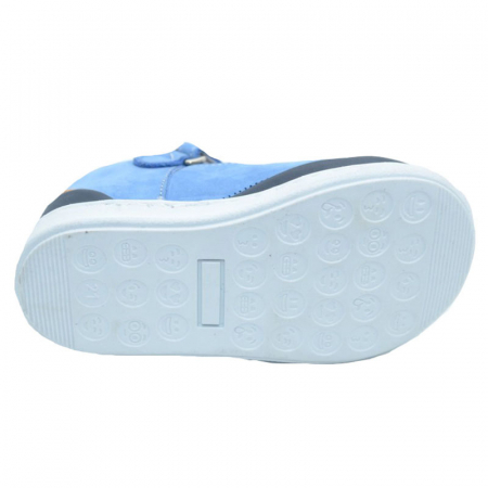 Pantofi ortopedici din piele pentru baieti Small Foot SF6-AL-19, Albastru [1]