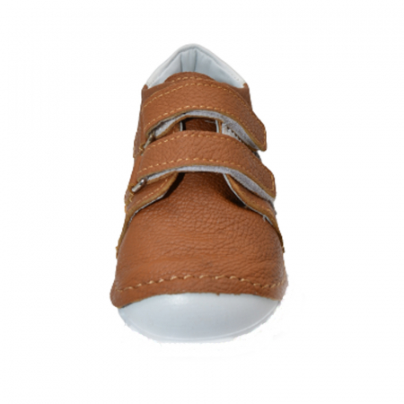 Pantofi ortopedici din piele pentru baieti Small Foot SMF2901, Maro [1]
