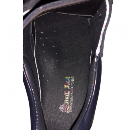 Pantofi ortopedici din piele pentru baieti Small Foot SMFBL-1, Bleumarin [4]